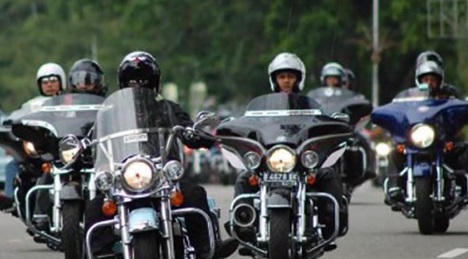 Rombongan Harley Davidson Sering Alami Kecelakaan, Pahami Cara Berkendara Yang Baik dan Aman (foto instagram)