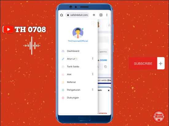 Cara menghasilkan uang dari safelink duit com