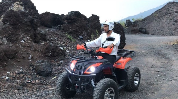 Rasakan Sensasi Off Road Gunung Guntur Garut, Bisa Sewa ATV Juga Loh