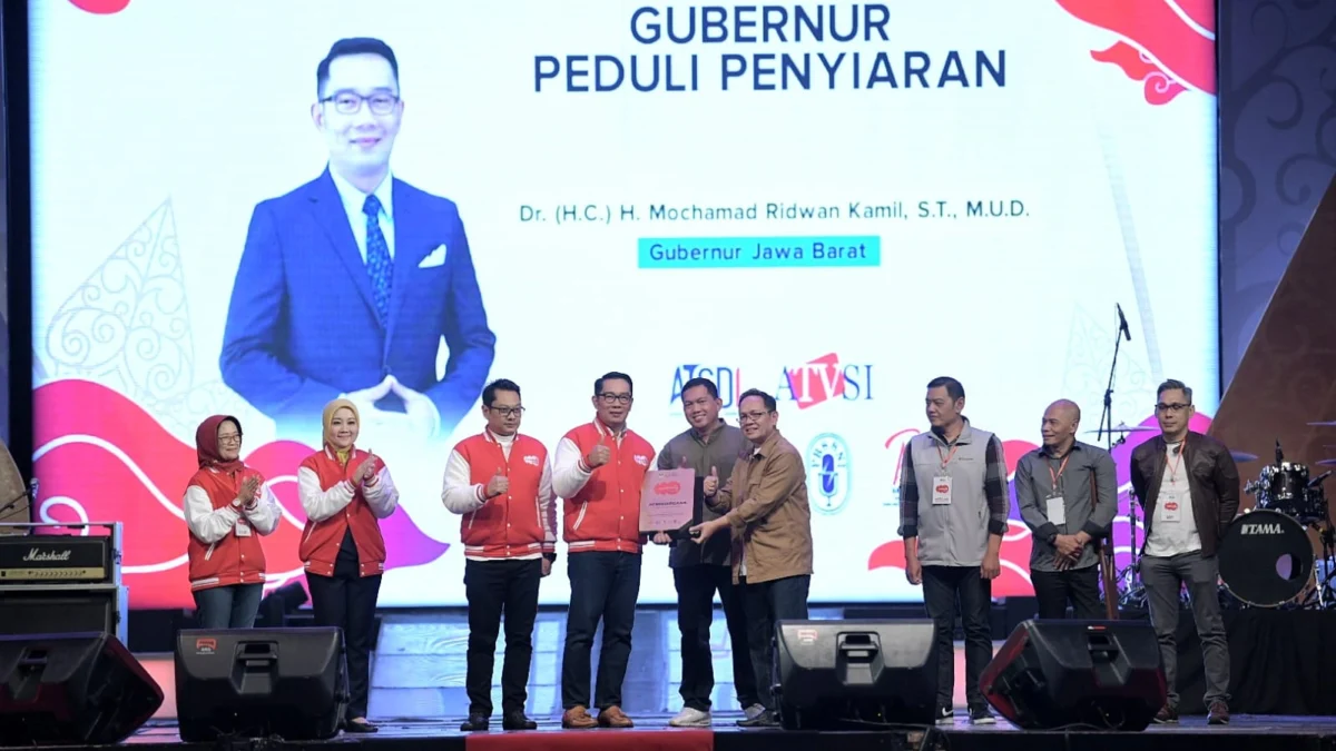 Ridwan Kamil Dorong Lembaga Penyiaran di Jabar Supaya Adaptif, Di Tengah Gempuran Media Sosial