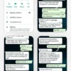 screenshot whatsapp penipu kepada mitra petani milenial yang mengatasnamakan Sekda Jabar