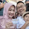 Gubernur Jawa Barat M Ridwan Kamil dan sang istri Atalia Praratya Kamil. --