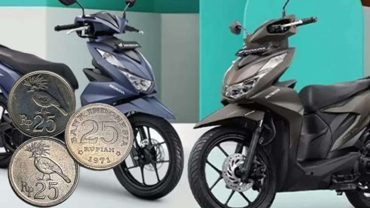 Wow! Uang Koin Kuno Rp25 Perak Seharga Motor Matic Baru 2023