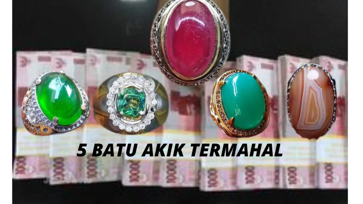 5 Batu Akik Paling Dicari Kolektor Laku Hampir Rp10 Juta Per Karat