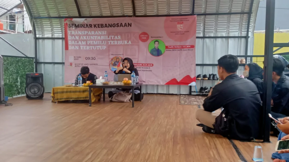 DPC GMPK Cimahi Buka Diskusi Bahas Transparansi dan Akuntabilitas dalam Pemilu