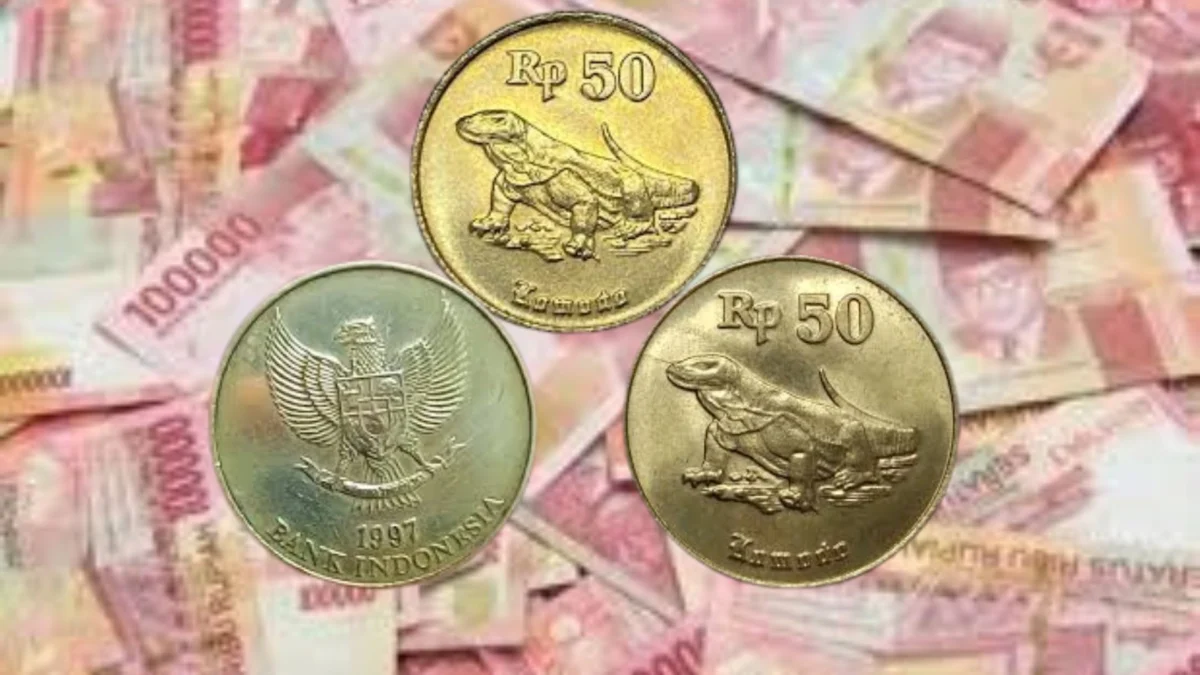 Pasti Laku Uang Koin 50 Komodo Dihargai Kolektor Seharga Rp3 Juta