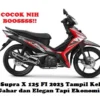 Honda Supra X 125 FI 2023 Tampil Kekinian, Gahar dan Elegan Tapi Ekonomis