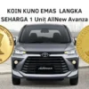 Inilah Uang Koin Kuno Emas Langka, Seharga 1 Unit AllNew Toyota Avanza