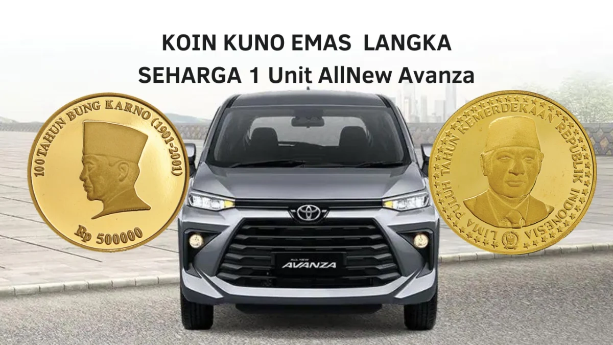 Inilah Uang Koin Kuno Emas Langka, Seharga 1 Unit AllNew Toyota Avanza