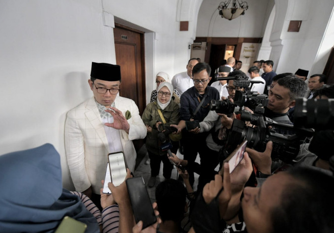 Gubernur Jawa Barat, Ridwan Kamil. -