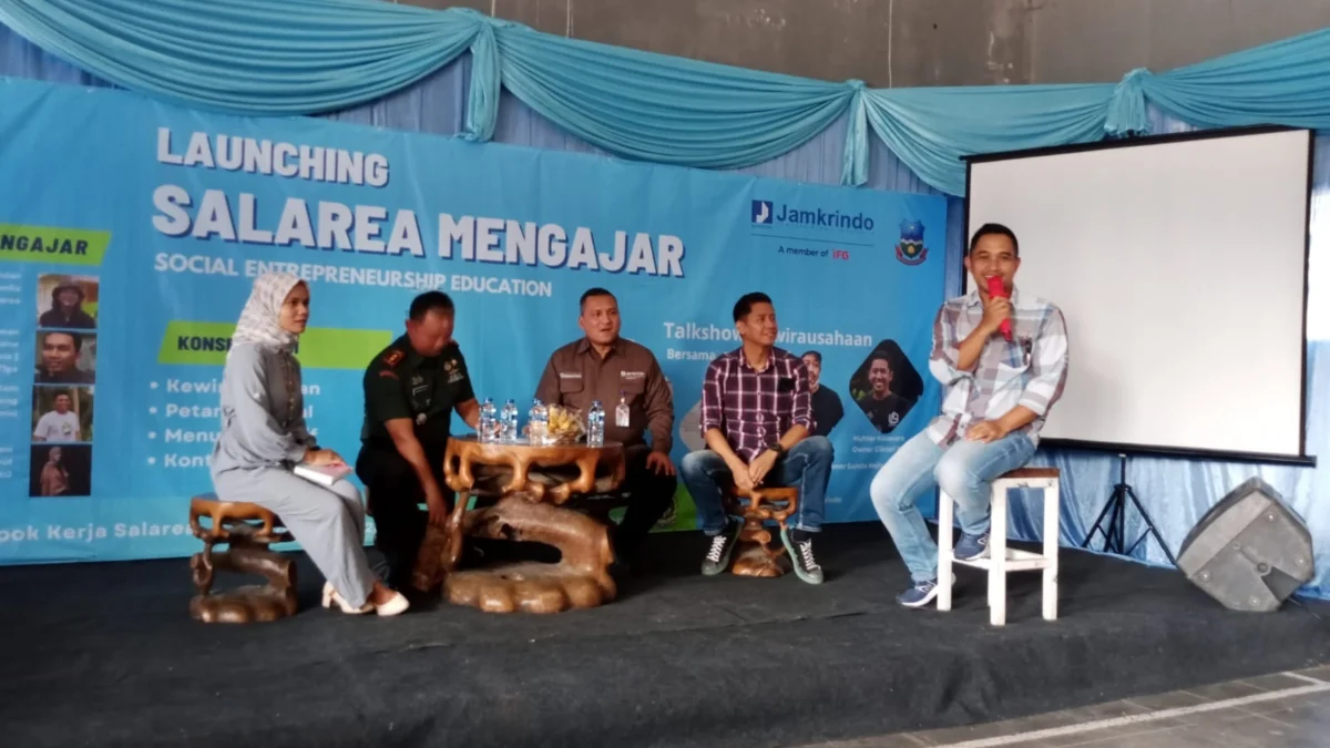 Inisiasi Pelajar Dengan Entrepreneurship, Salarea Launching Tim Mengajar