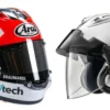 Yakin Gak Mau Beli? Perbedaan Harga Helm Arai Full Face dan Half Face, Bikin Kamu Bingung Belinya