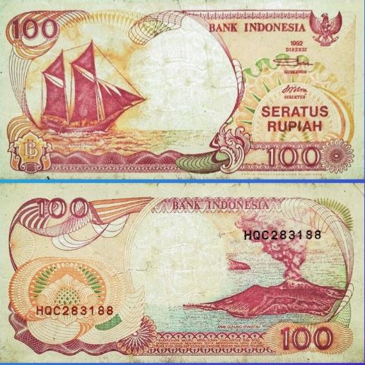 Wow!! Uang Kertas Kuno Rp100 Rupiah perahu tahun 1992 Di Hargai Fantastis