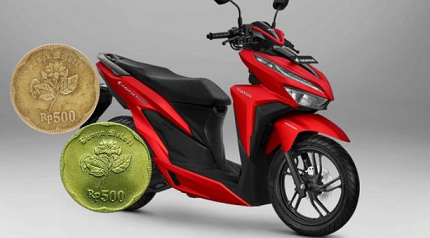 Fantastis! Koin Rp500 Gambar Melati Bisa Ditukar Dengan Motor Honda Vario