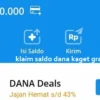 klaim saldo dana kaget gratis rp500