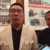 Gubernur Jabar Ridwan Kamil memastikan terus memantau kondisi warga Jabar pasca gempa di Turki. (Sandi Nugraha/Jabar Ekspres)