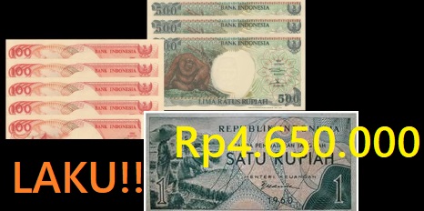 No Hoax! Terbukti Uang Kuno Ini Laku Dengan Harga Rp4.650.000