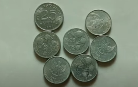 Cara Jual Koin 25 Rupiah Tahun 1996 Senilai Rp10 Juta, Ikuti Langkahnya Disini!