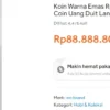 Cara jual Koin Emas Rp500 Melati Seharga Rp88 Juta