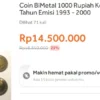 Cara Jual Koin Kuno di BliBli Dibandrol Puluhan Juta, Begini Langkahnya!