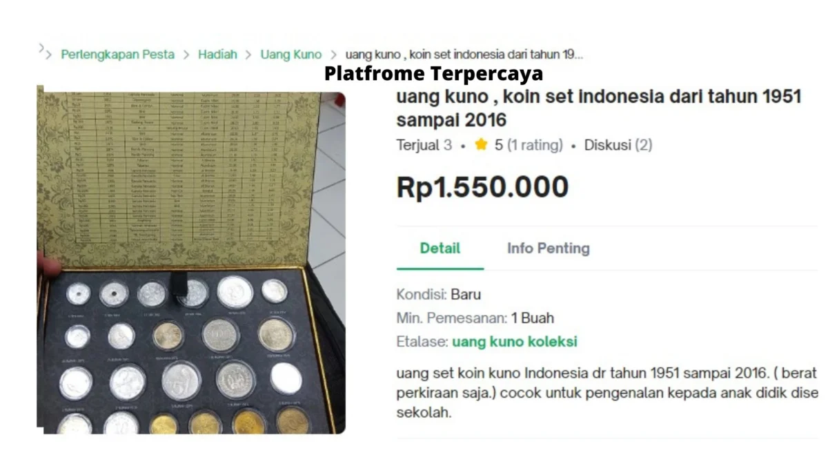 Anda Bingung Jual Koin Kuno Dimana? Ya Solusinya Jual ke Platfrom Ini, Ada yang Capai Rp 30 Juta