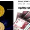 Diluar Nalar! Harga Uang Koin Kuno Rp500 Bunga Melati Dijual Ratusan Juta