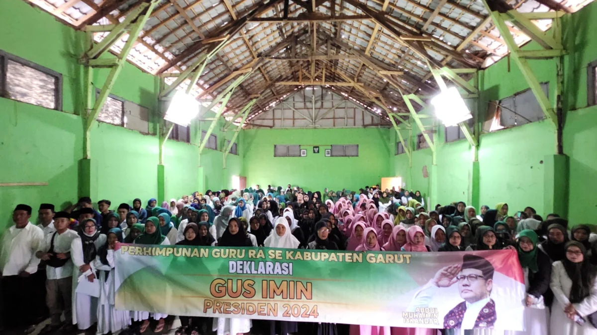 Representasikan Sosok Religius, Gus Imin Didukung Para Guru RA di Garut