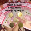 Langsung Tanpa Persyaratan! Jual Uang Koin Kuno Rp500 Gambar Bunga Melati Seharga Rp300 Juta