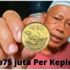 Bikin Ngiler! Uang Koin Kuno Rp50 Dihargai Kolektor Rp75 Juta Per Keping