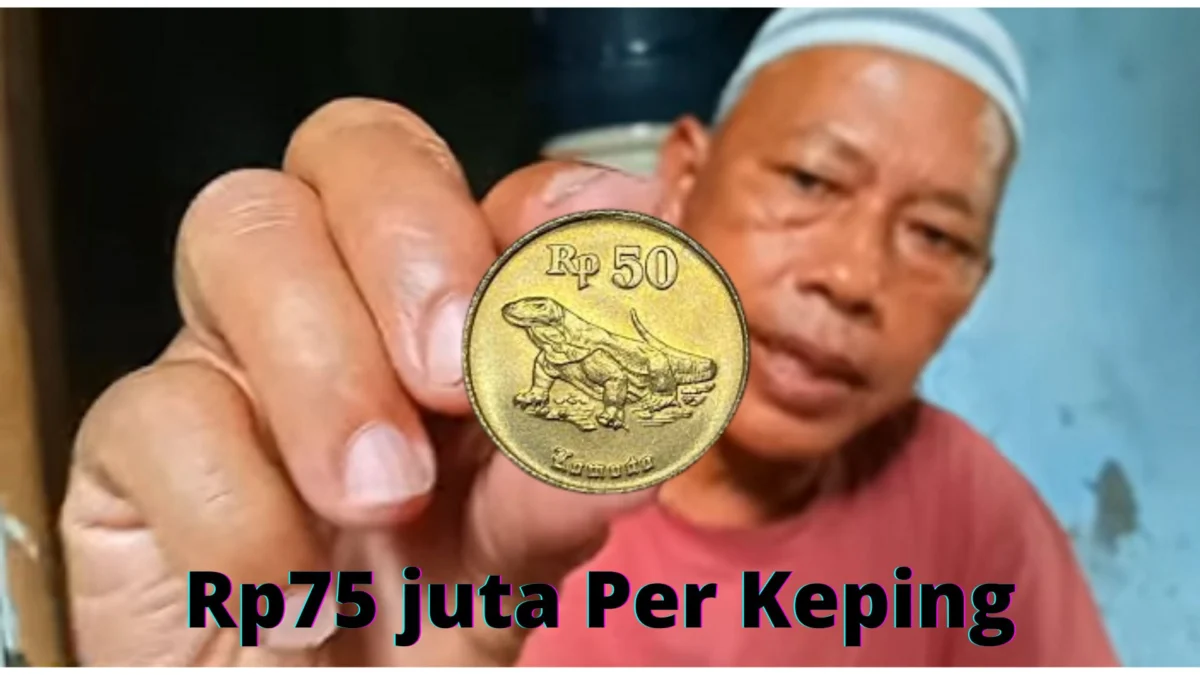 Bikin Ngiler! Uang Koin Kuno Rp50 Dihargai Kolektor Rp75 Juta Per Keping