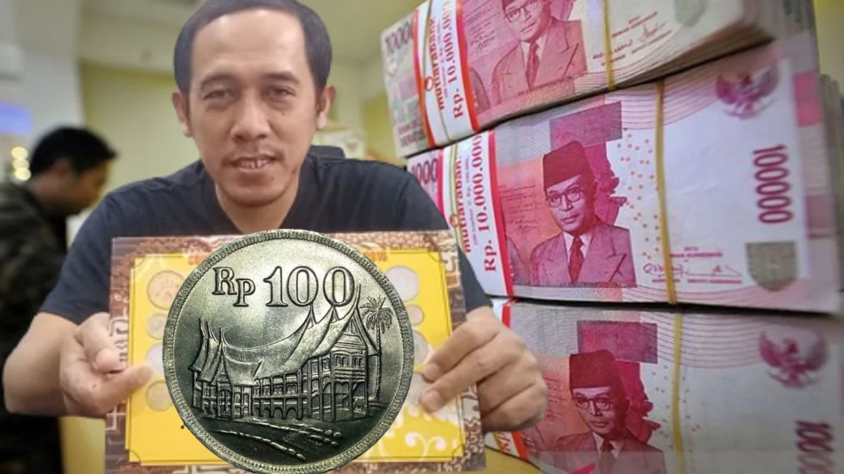 Hubungi Kolektor Ini! Tukar Koin Kuno Rp 100 Gambar Ini Bisa Laku Dibeli Rp1 Juta Per Kepingnya