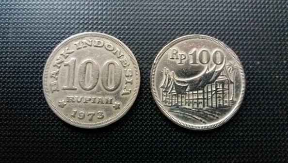 Koin Kuno Rp100 Rumah Gadang Tahun 1973 Siap Dibeli 1 Keping Rp1 Juta, Hubungi Kolektor Ini