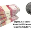 Segera Jual Kesini Uang Koin Kuno Rp100 Rumah Gadang Di Hargai Rp15 Juta Perkepingnya