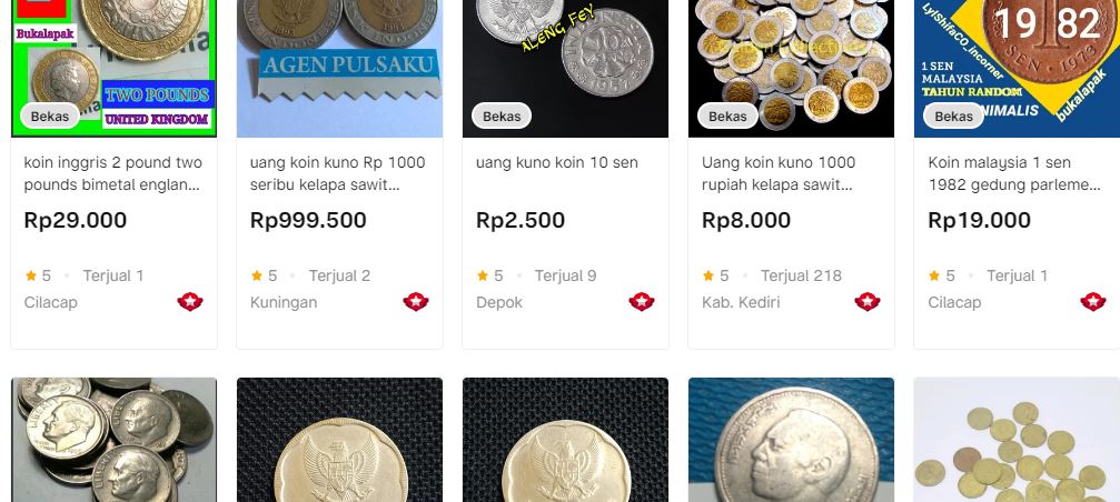 Syarat Menukarkan Uang Koin Rp 500 Melati dan Rp 1000 Kelapa Sawit, Agar ditukar dengan Mobil