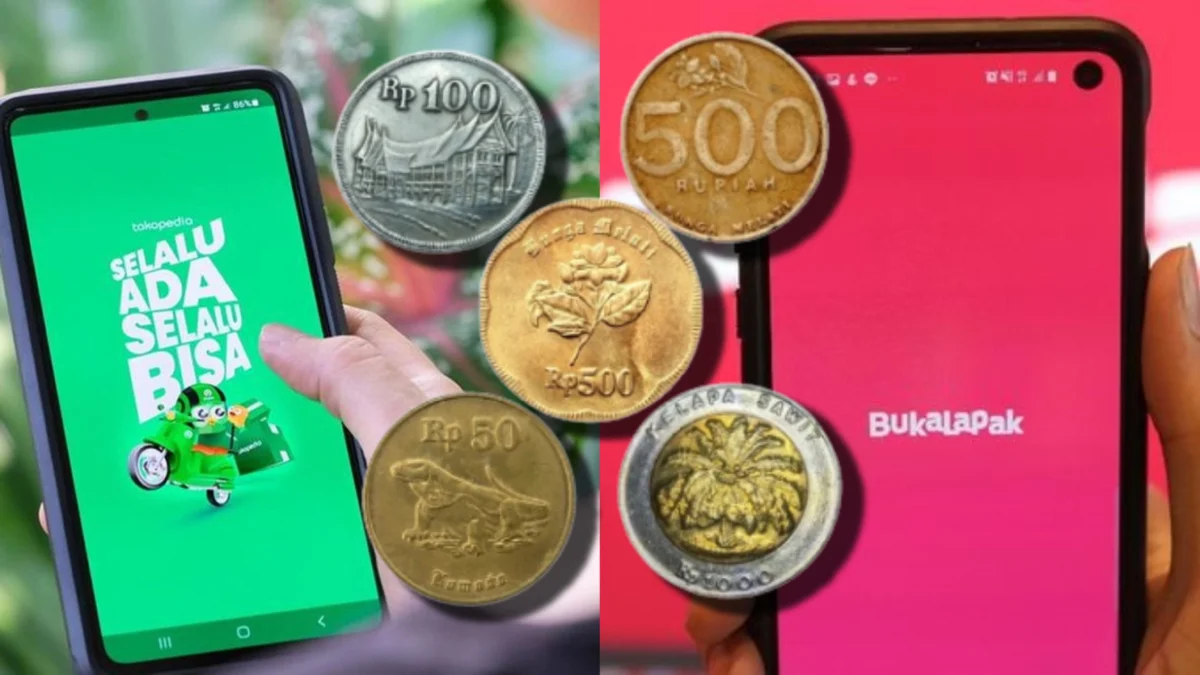 Cara Jual Koin Kuno dengan Mudah di Toko Online Tokopedia dan Bukalapak