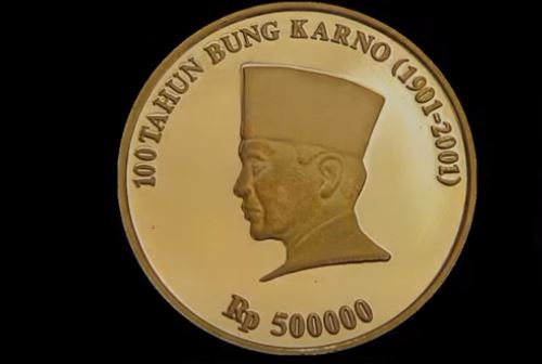 Wow Untung Banget! Uang Koin Emas Soekarno Laku 84.5 Juta