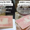 Heboh Uang Kuno Gambar Bung Karno bisa Melengkung Sendiri, Harga Tembus Miliaran Rupiah