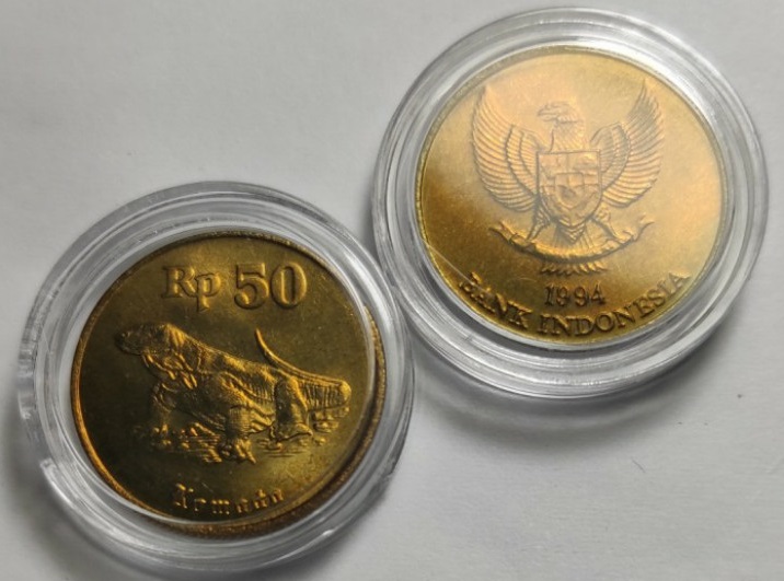 TERUNGKAP! Harga Asli Uang Koin Kuno Rp50 Gambar Komodo, Simak Disini!