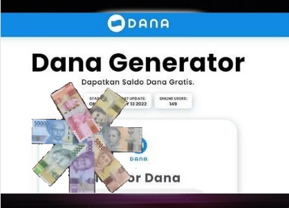 Ewallet Bar New DANA menjanjikan bisa menghasilkan saldo DANA gratis