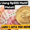 Buruan Jual Jika Punya Uang Koin Rp500 Motif Melati, Bisa Laku Rp1 Juta Per Kepingnya!