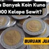 Punya Banyak Koin Kuno Rp1000 Kelapa Sawit Dirumah? Buruan Jual Kesini!