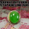 Jadi Begini Nih! Cara Merawat Batu Akik Zamrud Agar Tetap Kinclong Dan Bersih