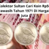 Kolektor Sultan Cari Koin Rp50 Cendrawasih Tahun 1971 Di Hargai Rp45 Juta