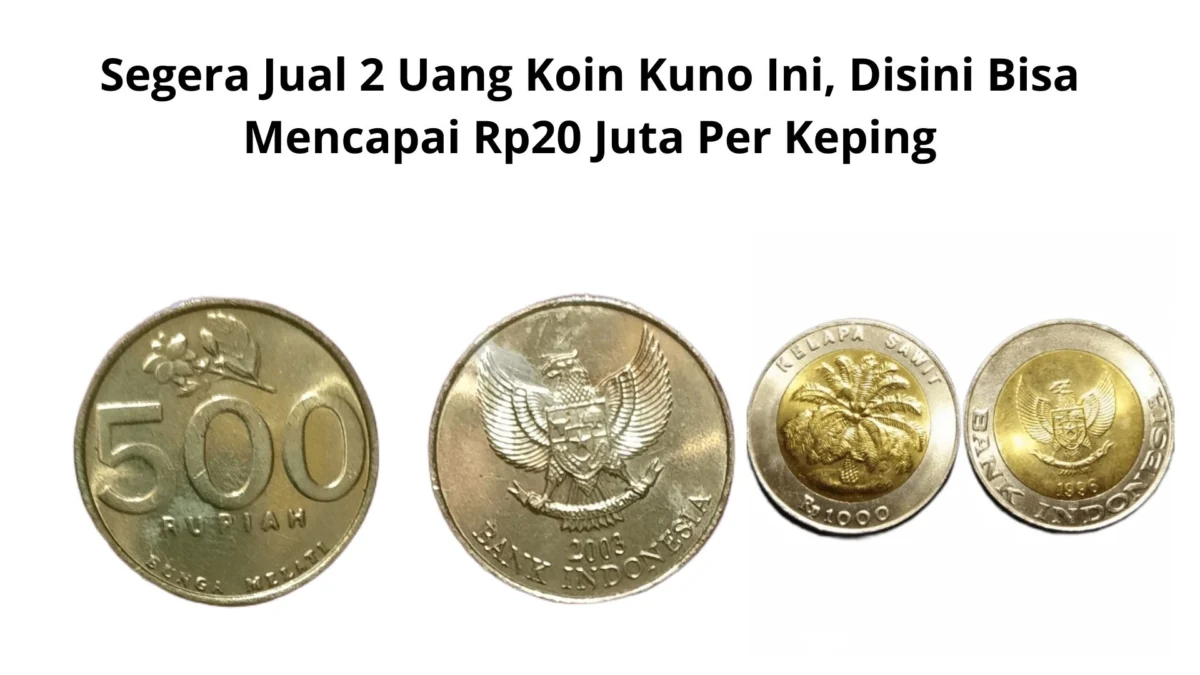 Segera Jual 2 Uang Koin Kuno Ini, Disini Bisa Mencapai Rp20 Juta Per Keping