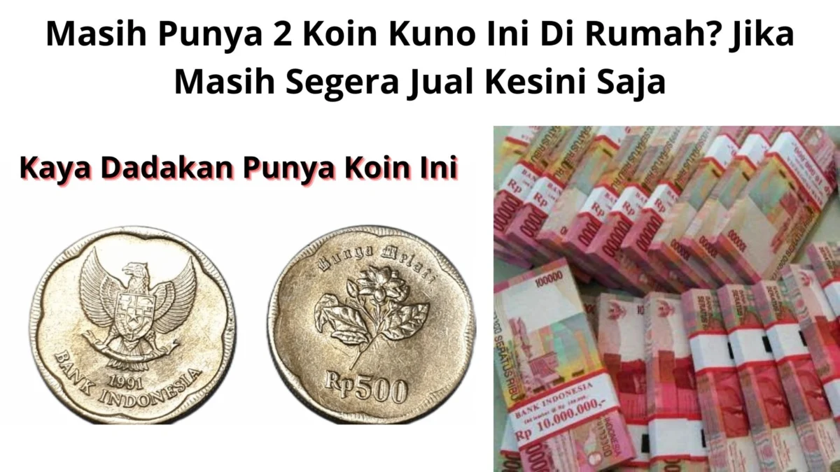 Masih Punya 2 Koin Kuno Ini Di Rumah? Jika Masih Segera Jual Kesini Saja