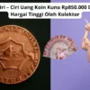 Ciri – Ciri Uang Koin Kuno Rp850.000 Di Hargai Tinggi Oleh Kolektor