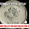 Uang Koin 500 Melati Dicari Kolektor Kaya Raya? Tembus Rp15 Juta