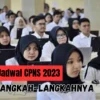 Boncoran Jadwal CPNS 2023, Begini Langkah-Langkahnya