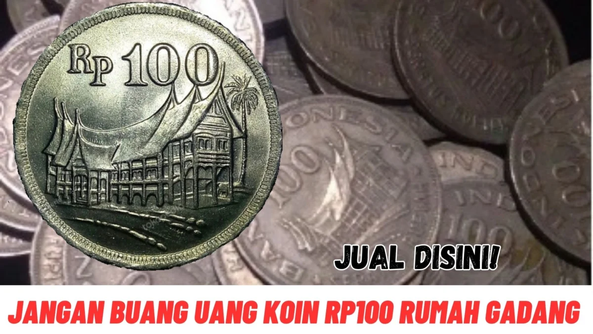 Jangan Buang Uang Koin Rp100 Rumah Gadang Jika Punya, Jual di 4 Ini