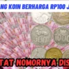 7 Uang Koin Berharga Rp100 Juta, Jual KESINI Catat Nomornya